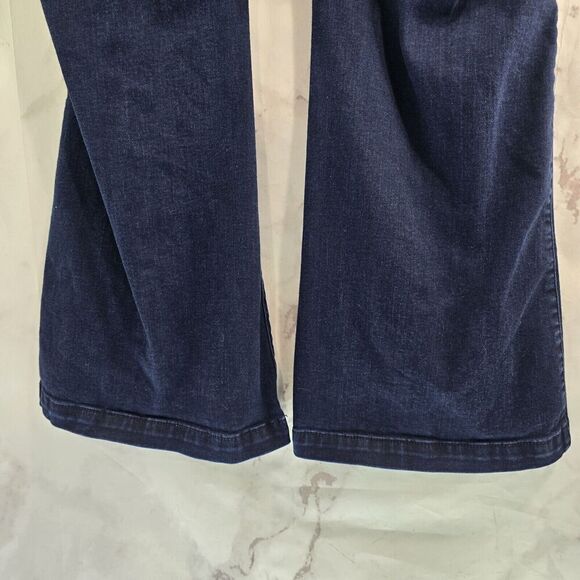 Torrid Jeans Women 16XS Dark Wash Bombshell Flare High Rise Denim - Picture 7 of 10